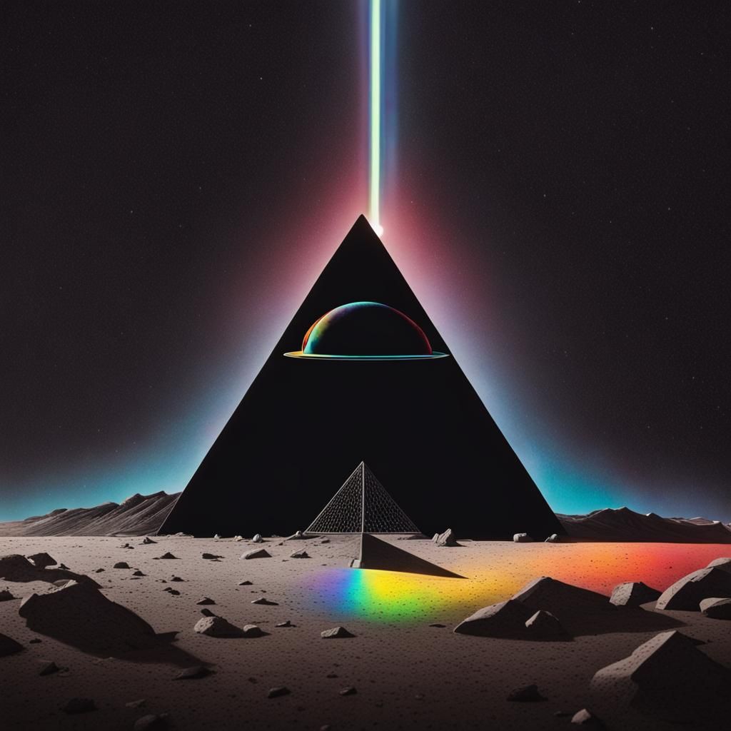 Dark Side of the Moon Digital Art