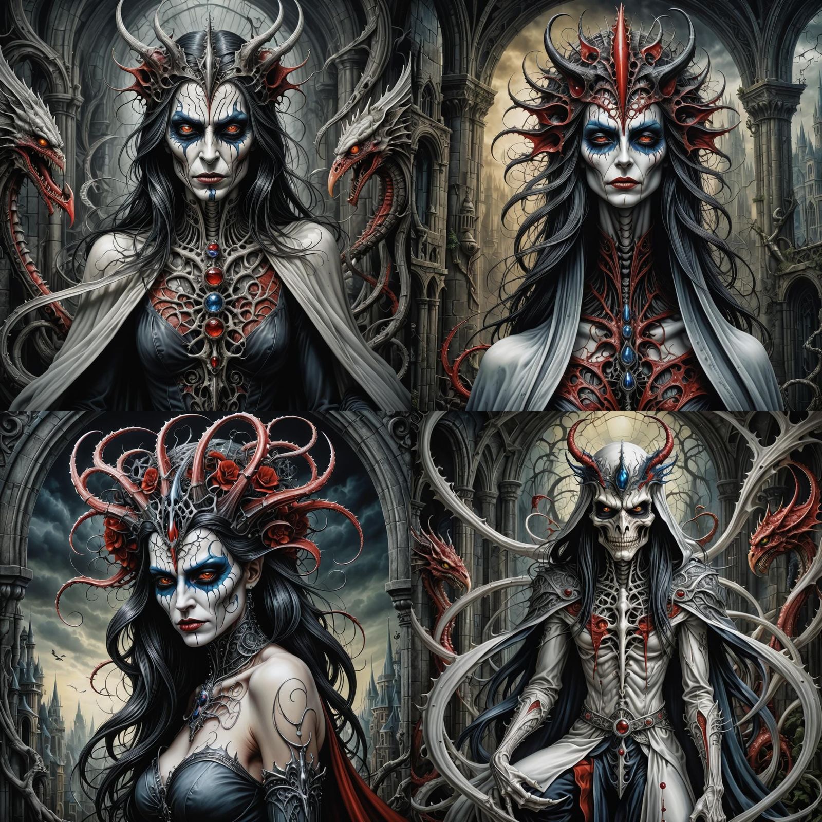 Mystical Fantasy Art in Stokes-Scarfe Style