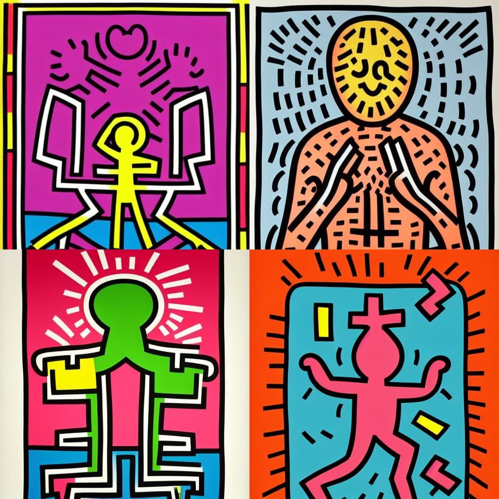 Kindness in Pop Art Style