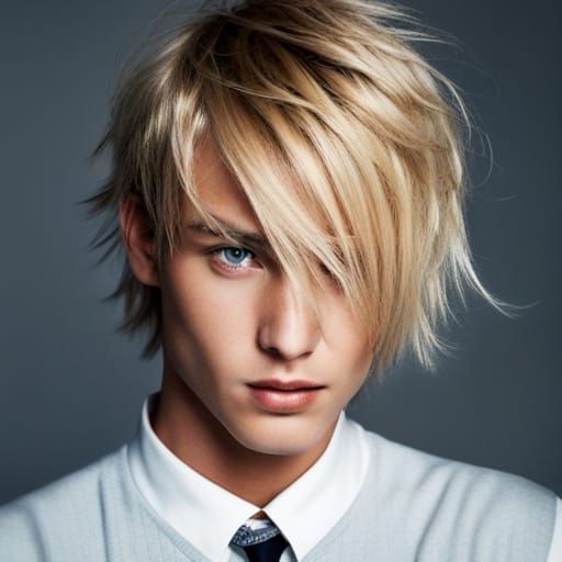 AI Image of a Blond Boy