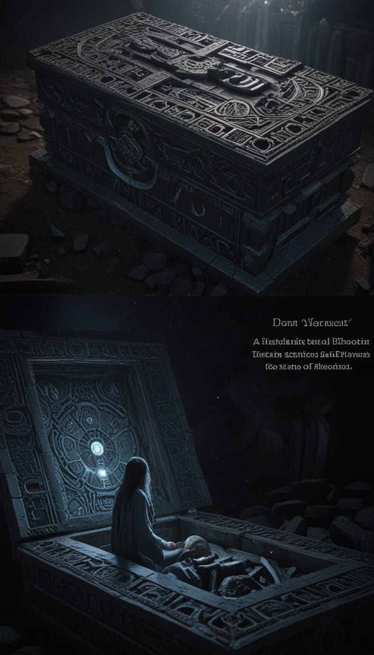 Ancient AI Tomb Awakening in Wasteland