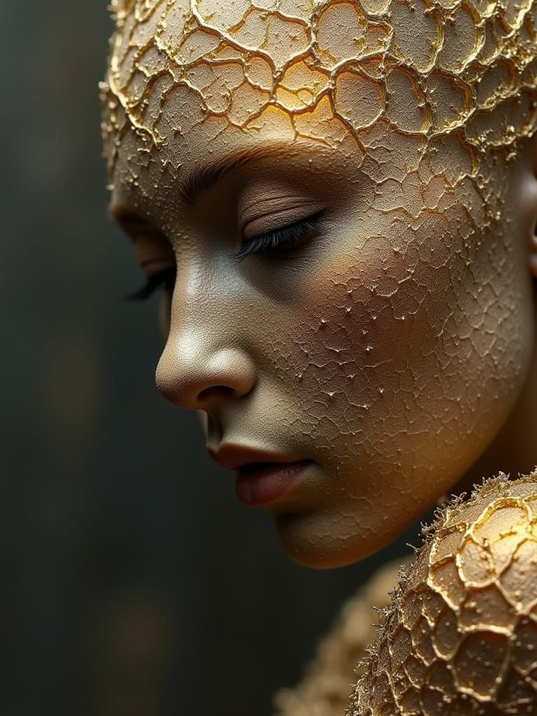 Singing of Love in Reticulated Skin