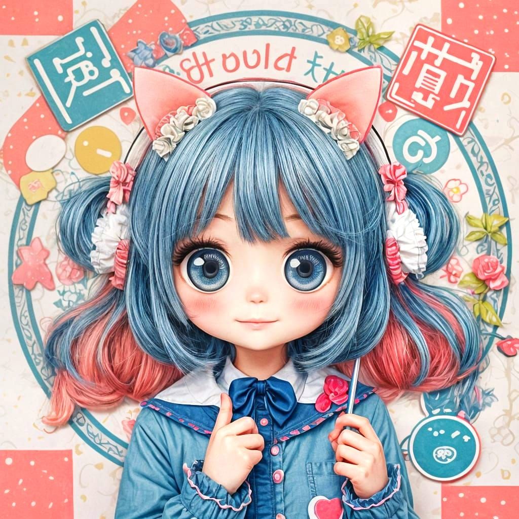 Cute Kawaii Style Art