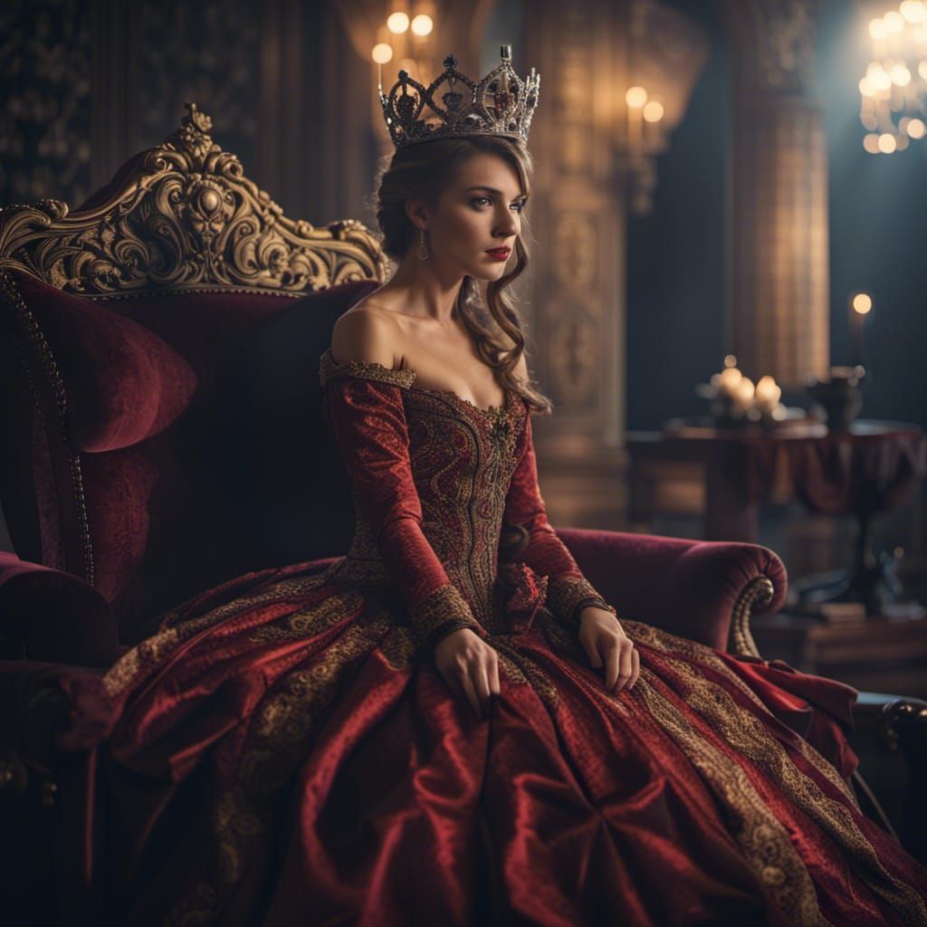 A Queen Upon Her Throne