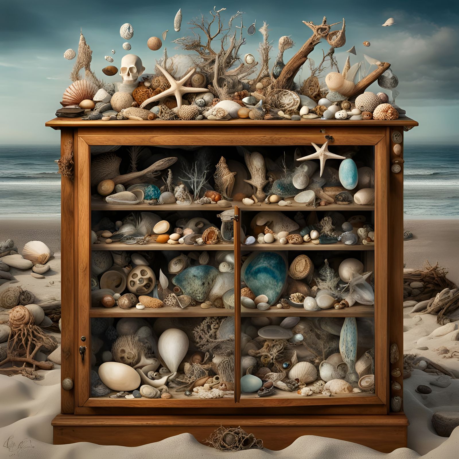 Kunstkammer (Nature’s Treasures Washed Ashore)