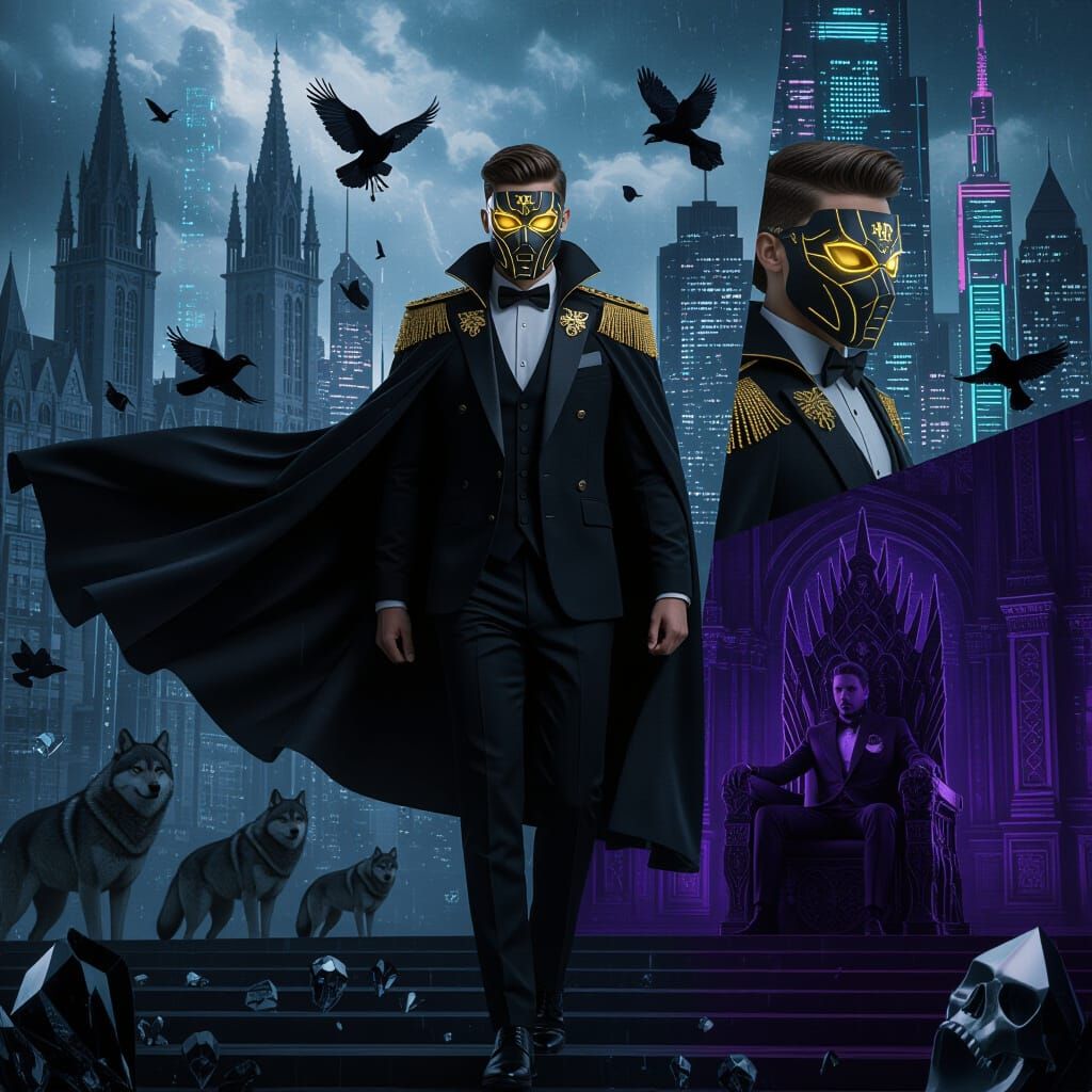 Man of Many Talents: Royal Hacker Spy in Cyberpunk City