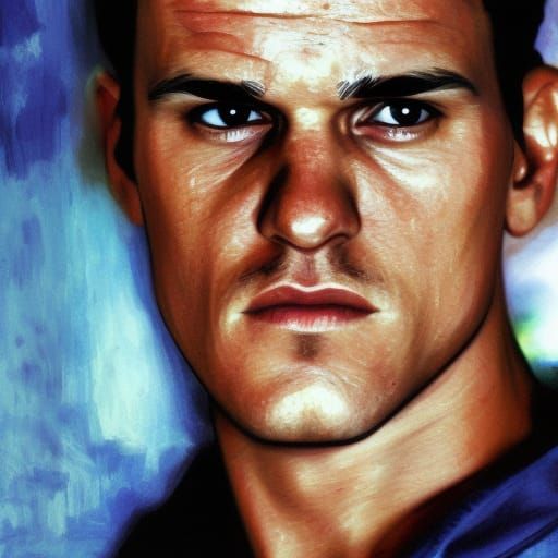 Matt Dillon Portrait in Bourne Ultimatum Style