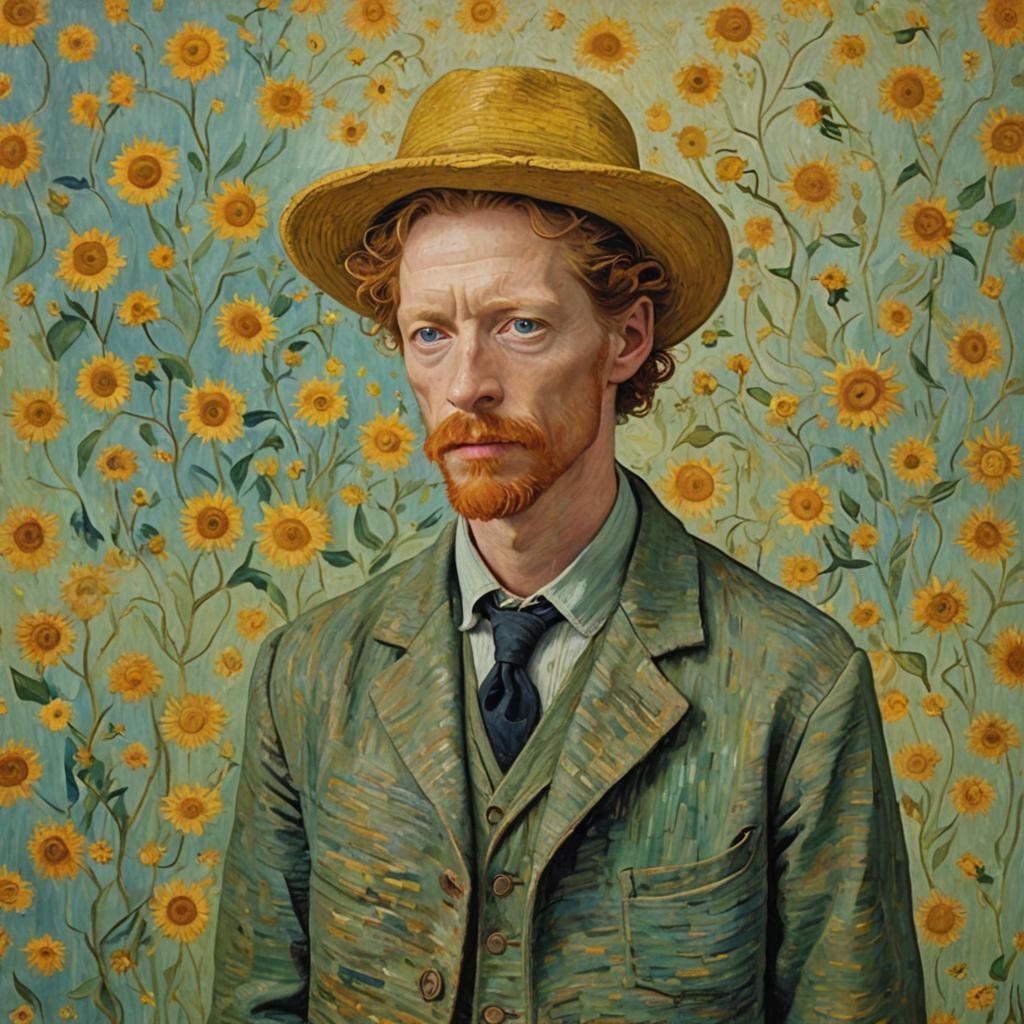 Eric Stoltz as Van Gogh: Expressionist Portrait