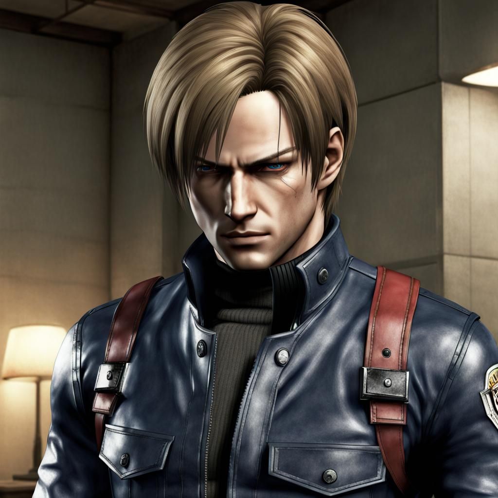 Leon S Kennedy Portrait