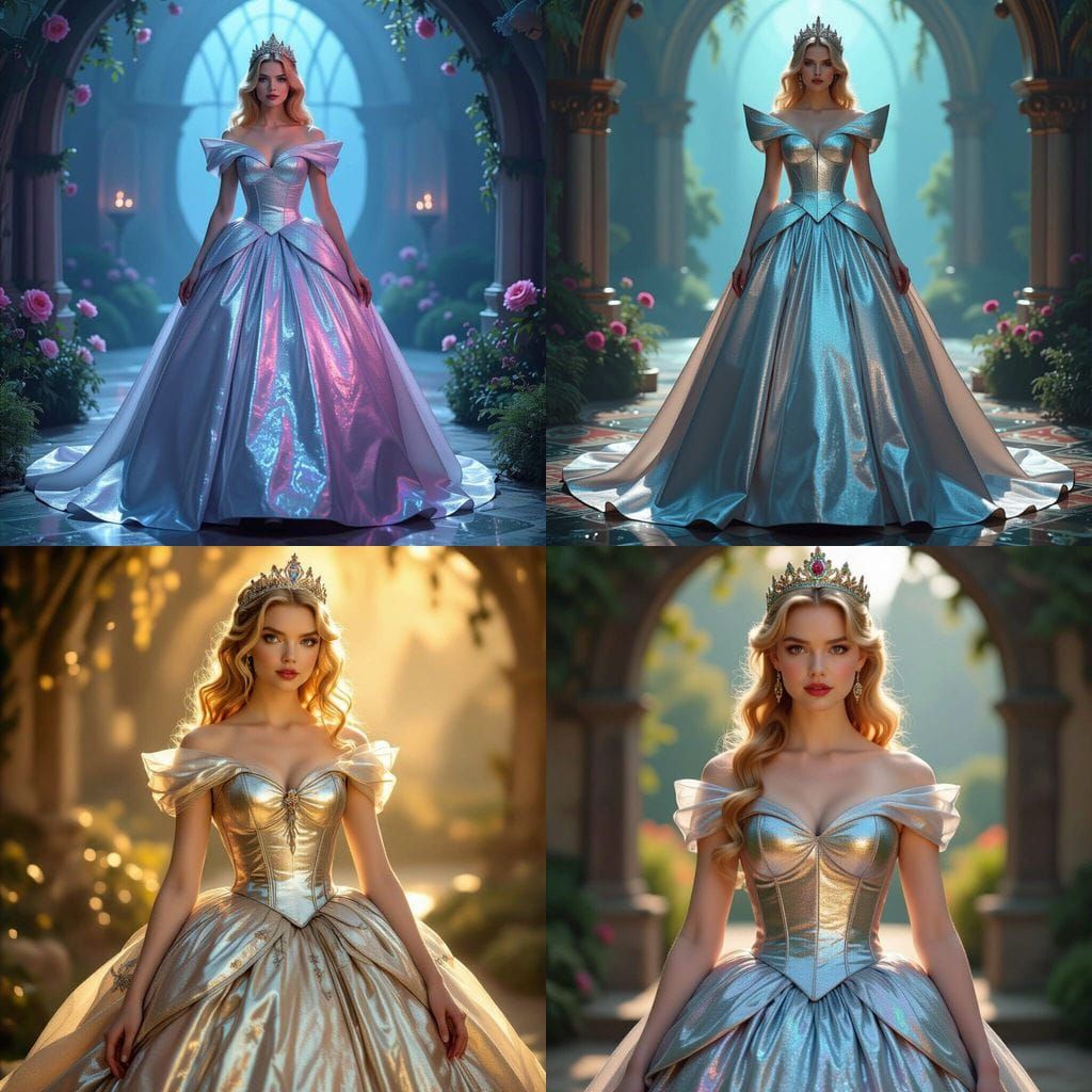 Briar Rose as Live-Action Disney Princess