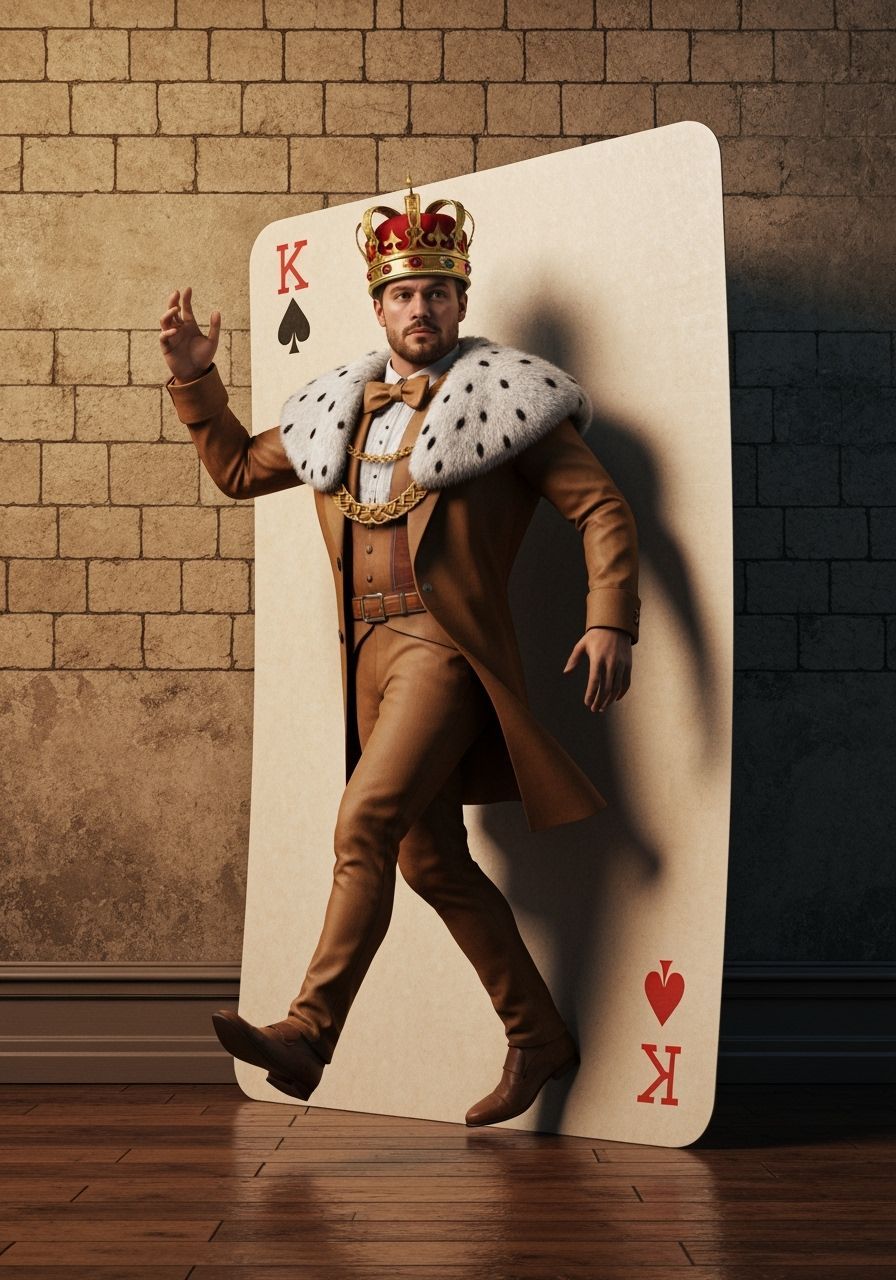 King of Cards Breaks Free: 3D Game Art