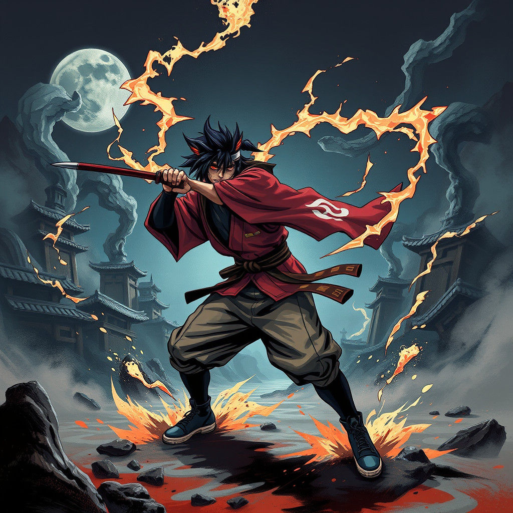 Jonin Shinobi Mikyo's Final Moment