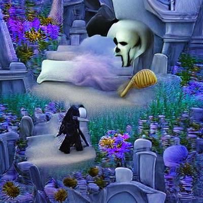 Death's Dream Walk: A Surreal Afterlife Journey