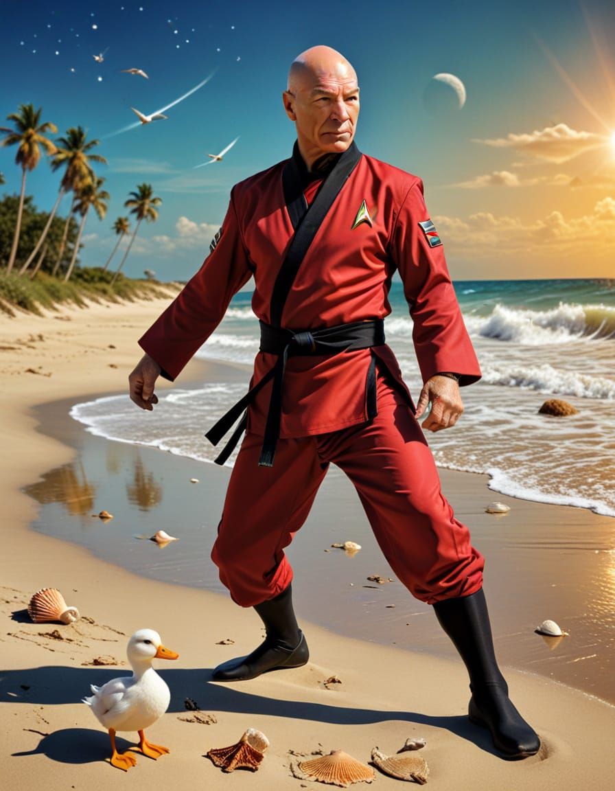 Picard's Silk Kimono: Star Trek Does Karate