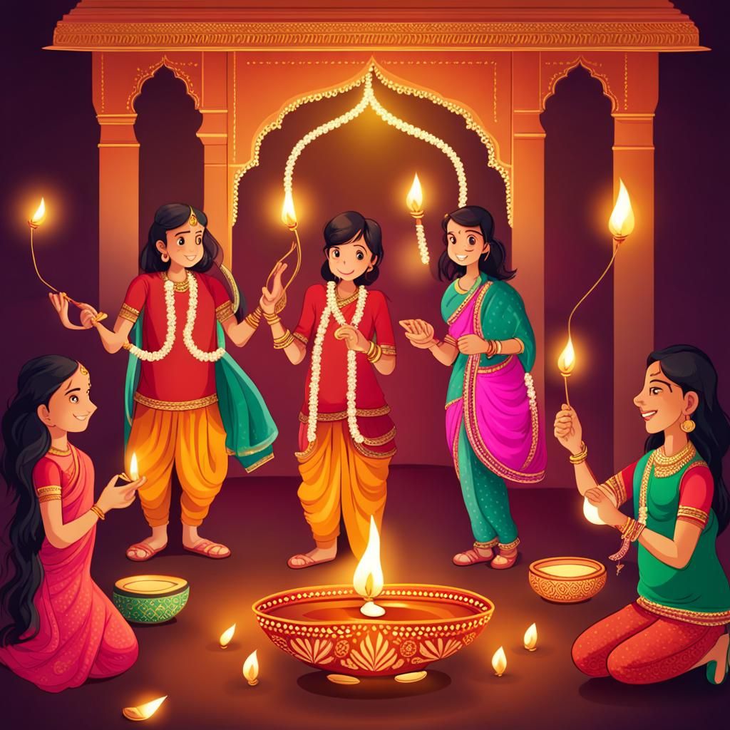 Diwali Celebration: Festival of Lights
