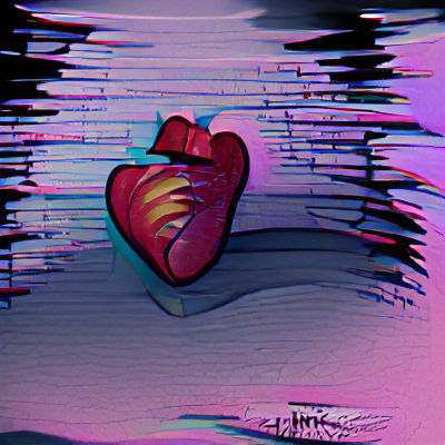 AI Interpretation of Heartache Concept