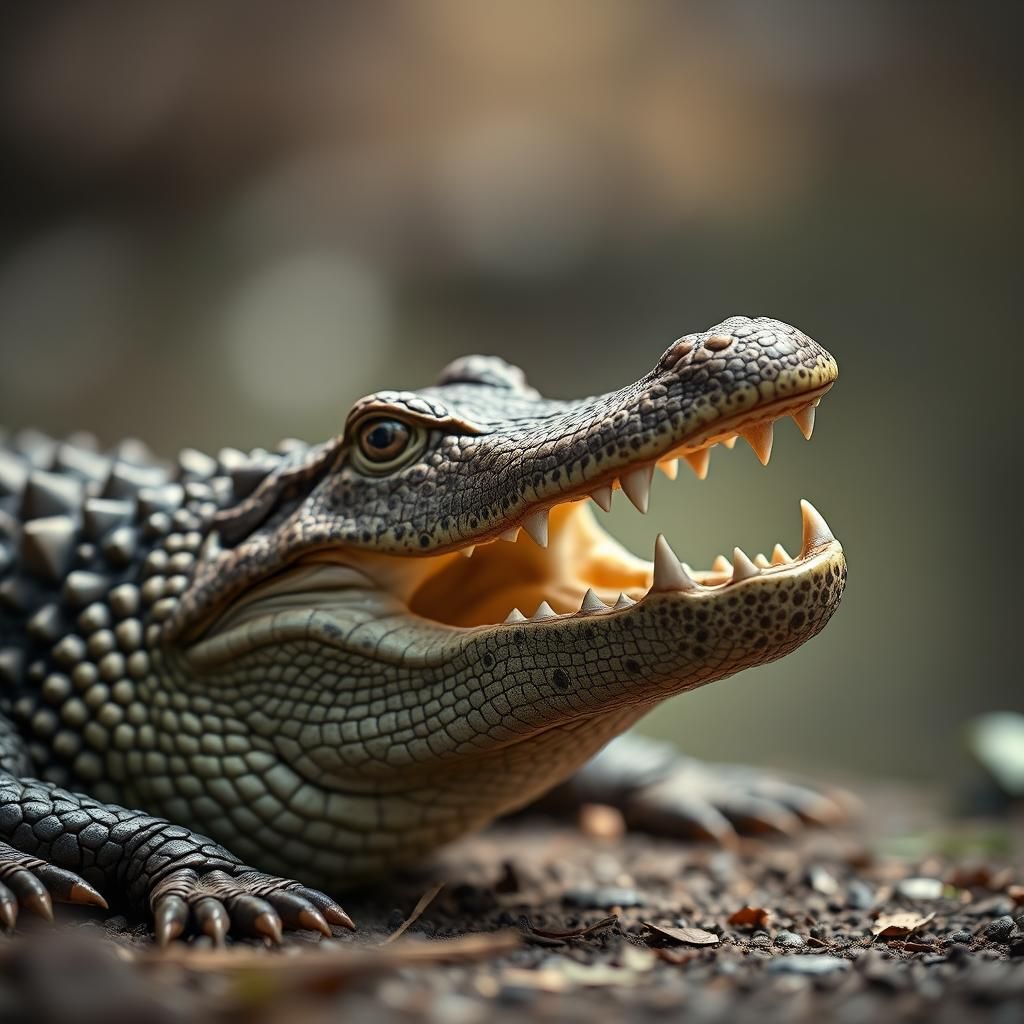 Crocanteloppe: A Hybrid Creature in Natural Light