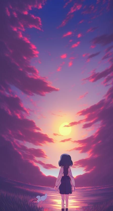 Evil Witch in Anime Style, Studio Ghibli Inspired