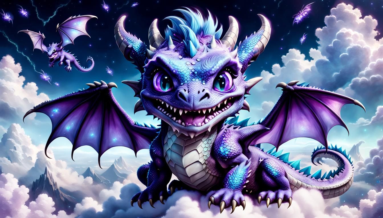 Baby Ethereal Dragon