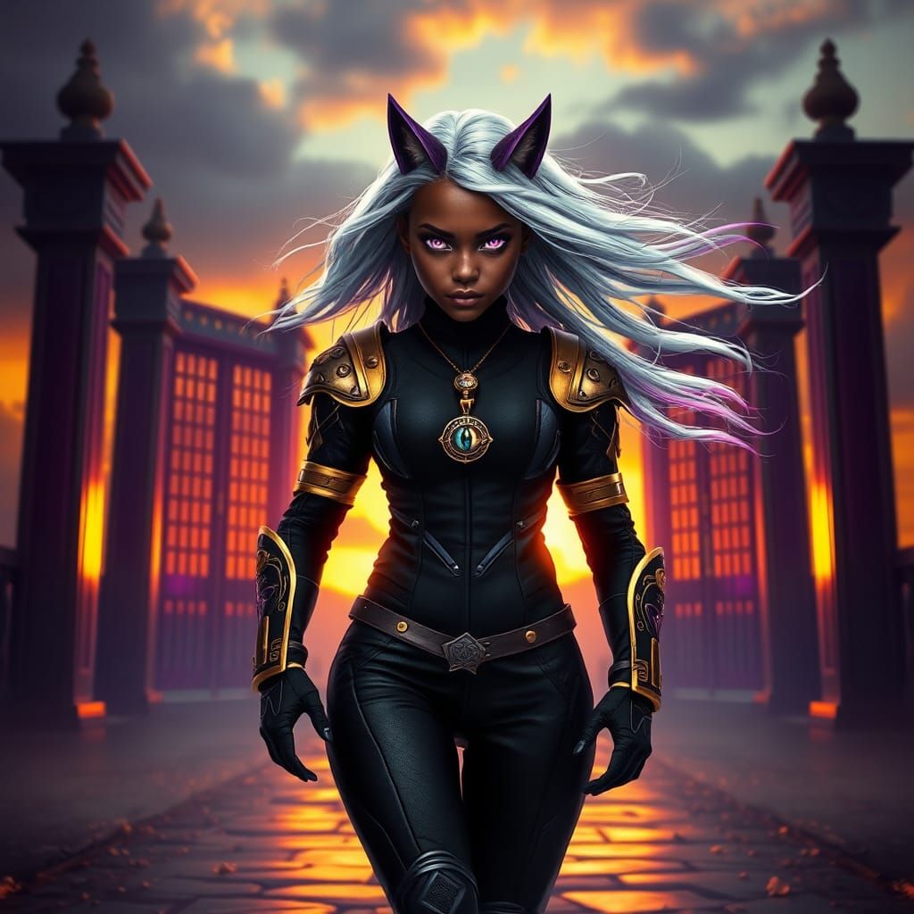 Gates of Valhalla: Avengeance Seeker in Digital Art