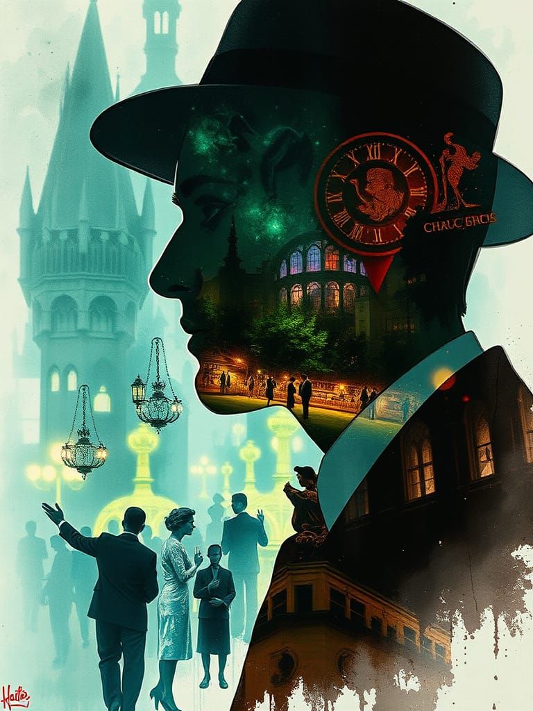 Jay Gatsby's Enchanted Green Light