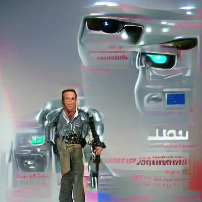 Futuristic Robot Searches for Sarah Connor