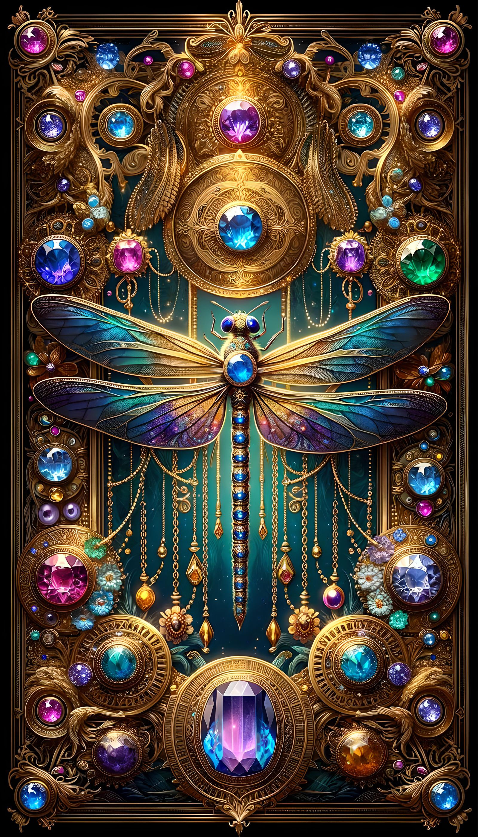 Magic dragonfly