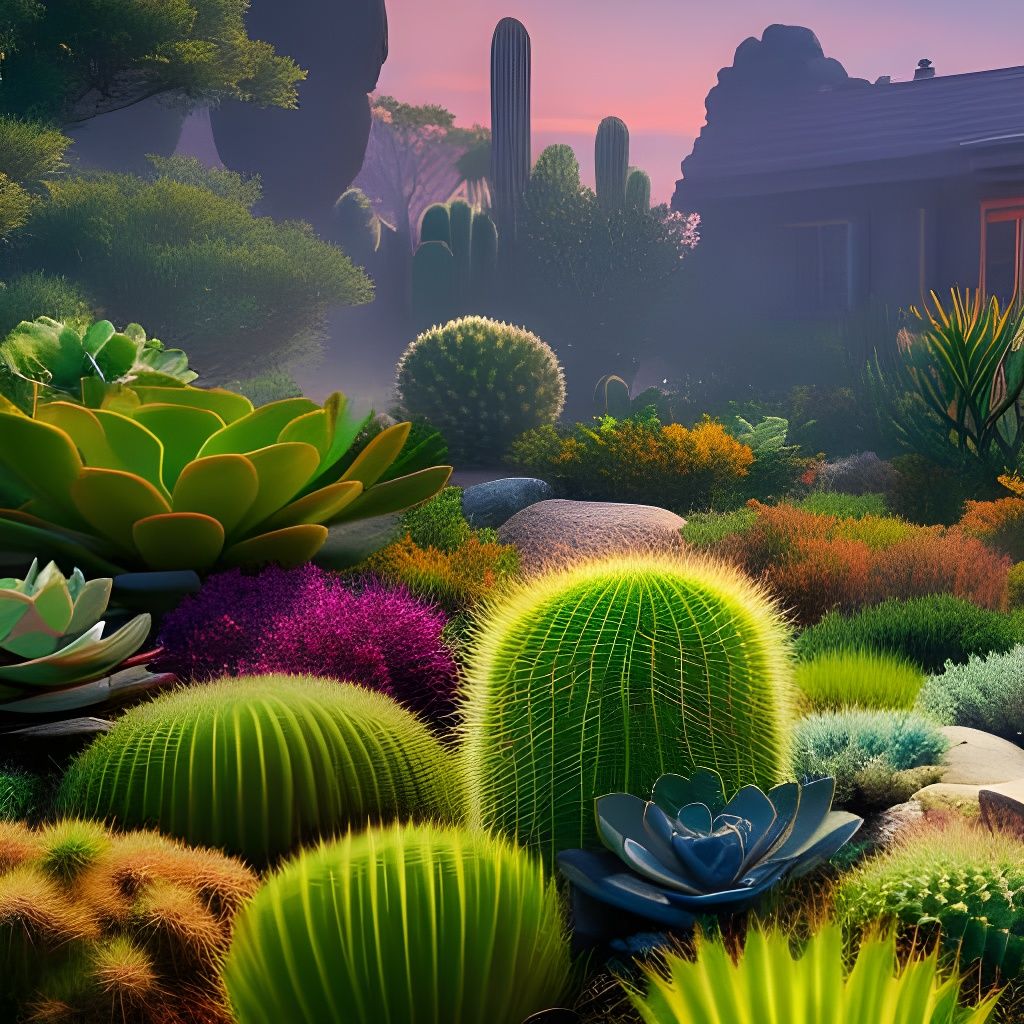 South African Garden: Fynbos and Succulents