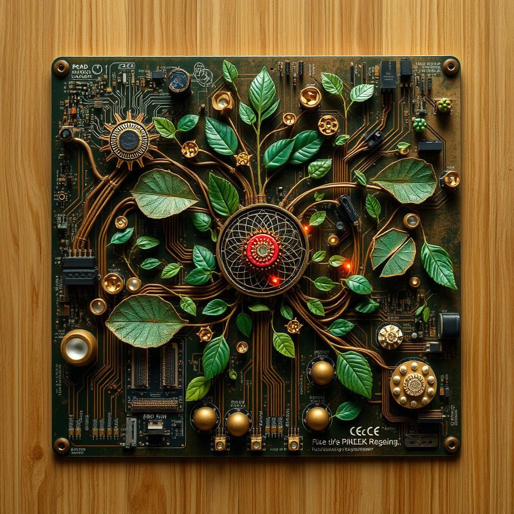 Organic Interconnected Motherboard Design