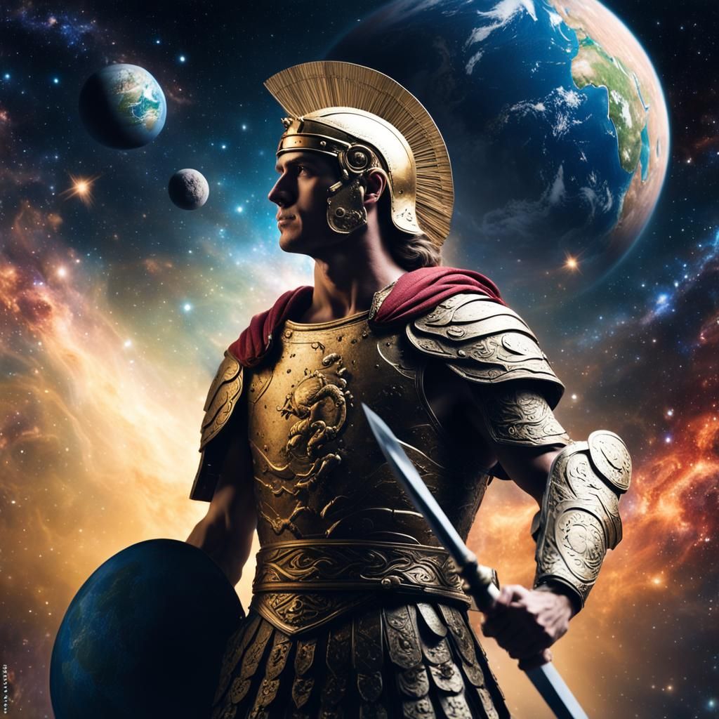 Alexander the Great in Space with Planet Earth