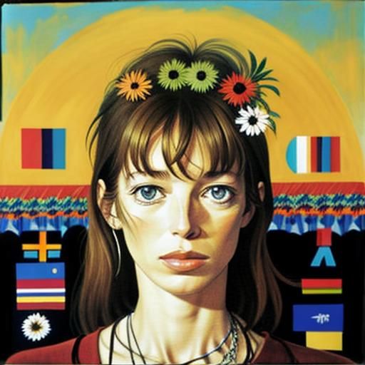 Portrait of Jane Birkin