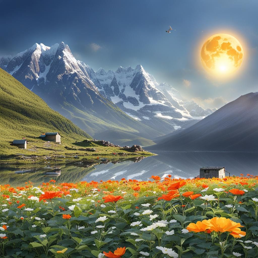 Simple Good Morning AI Image