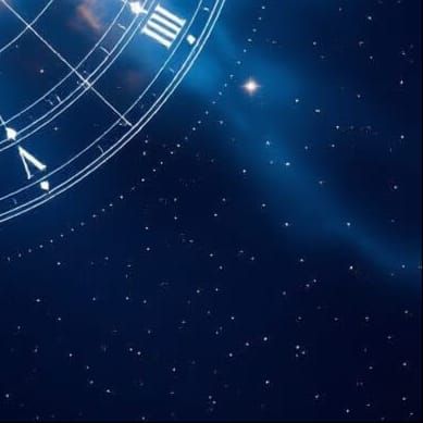 Astrology Natal Chart in Deep Space