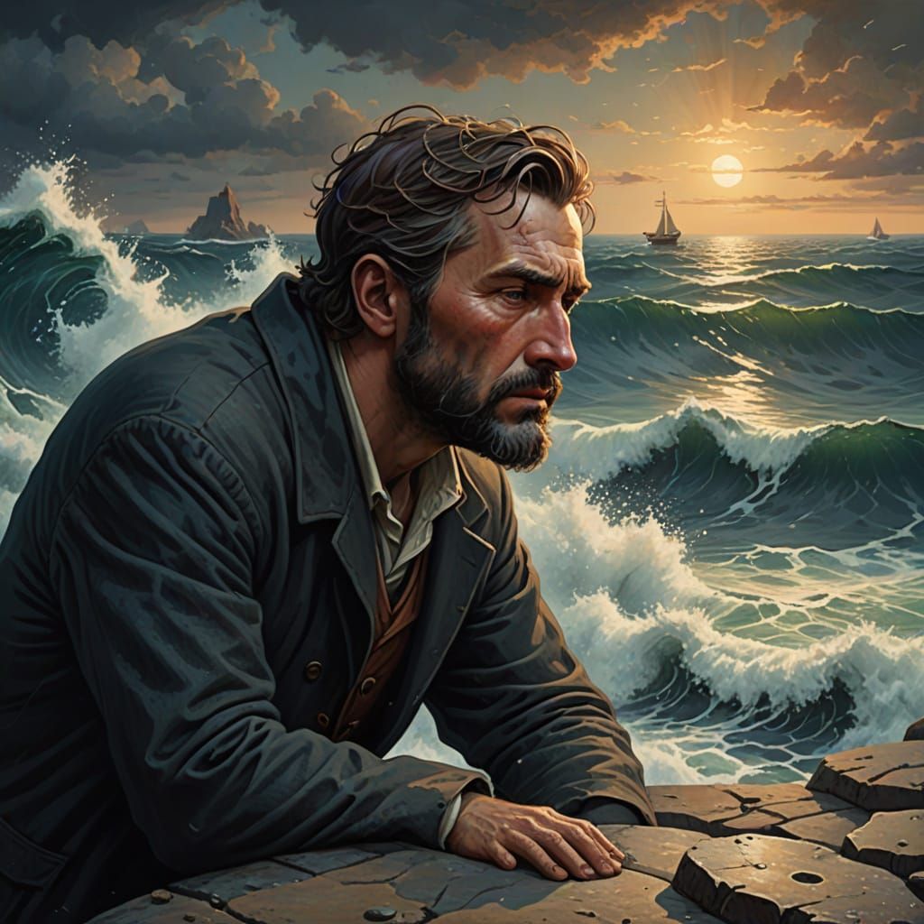 Man Drowning with Millstone: A Vision of Regret