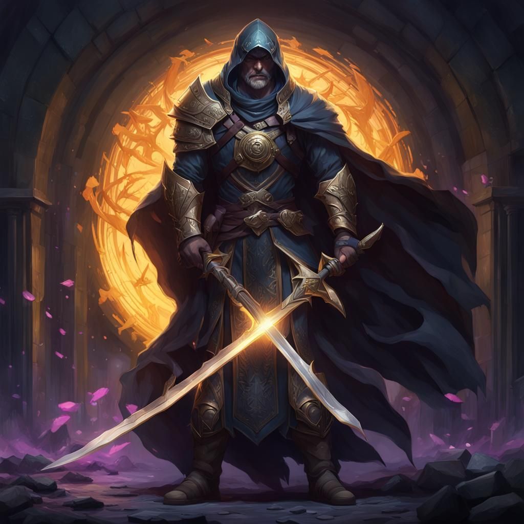 Warrior of Light and Dark: Detailed Concept Art