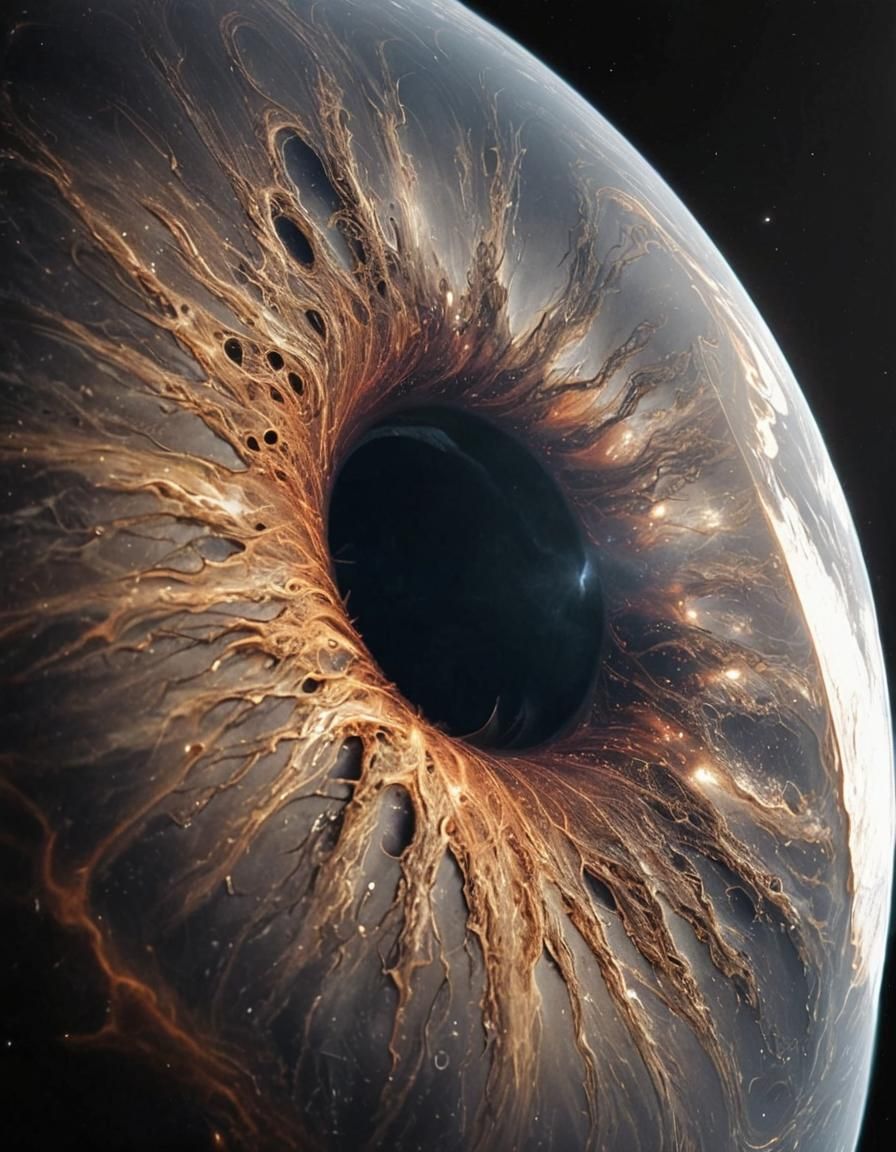 Black Hole Eye Portrait