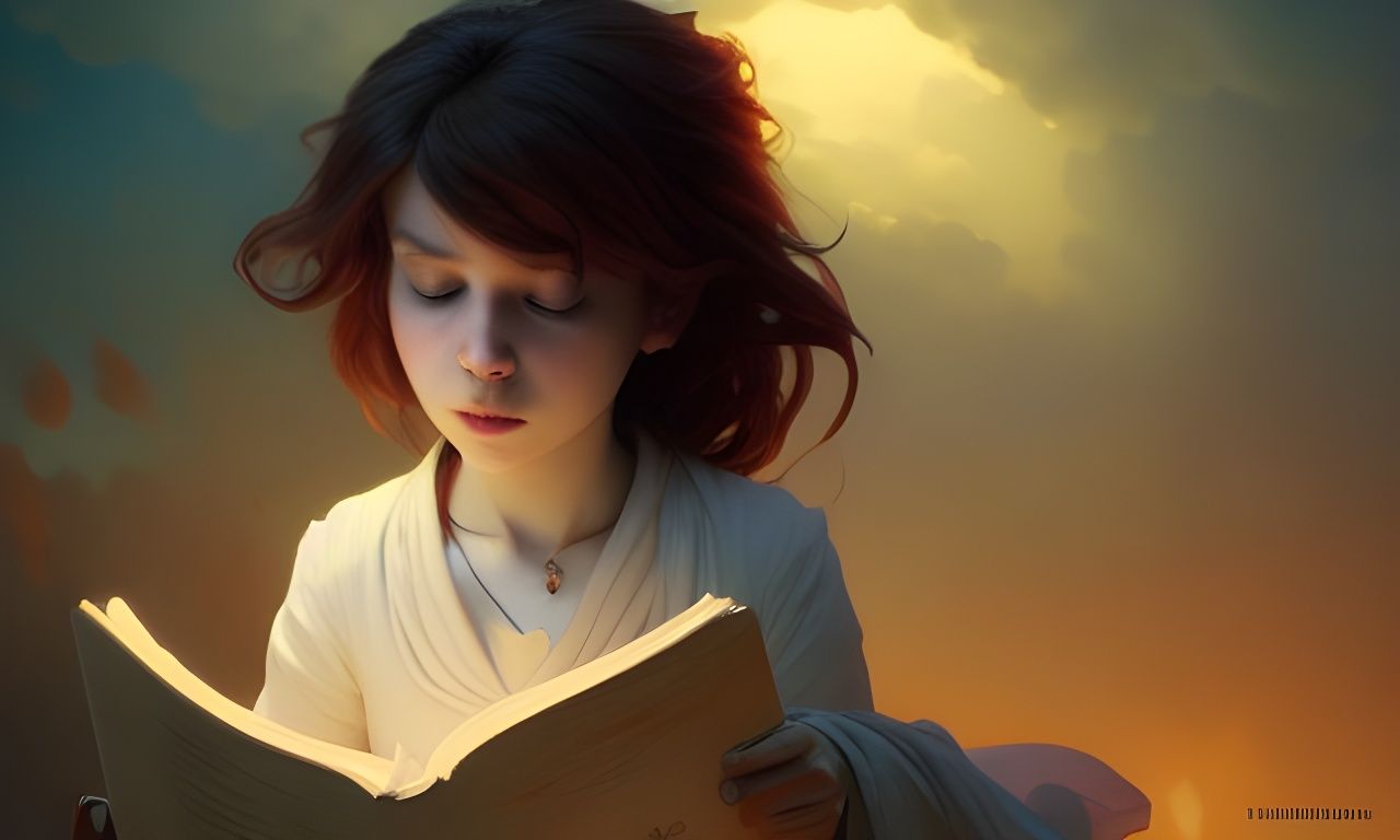 Girl reading