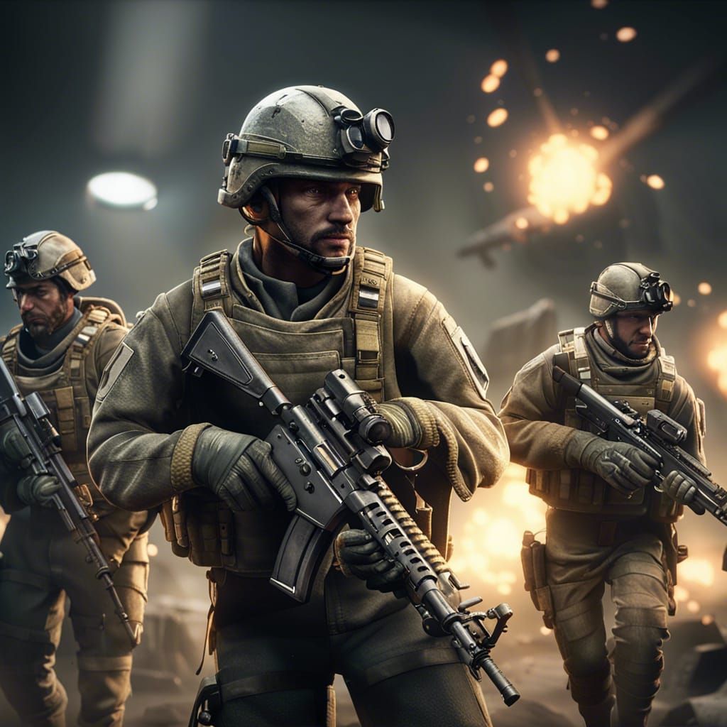 Call of Duty Heroes: 3D Game Cinematic Masterpiece