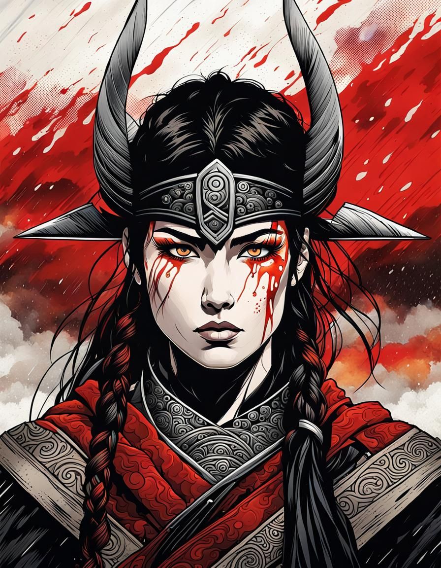 Female viking warrior