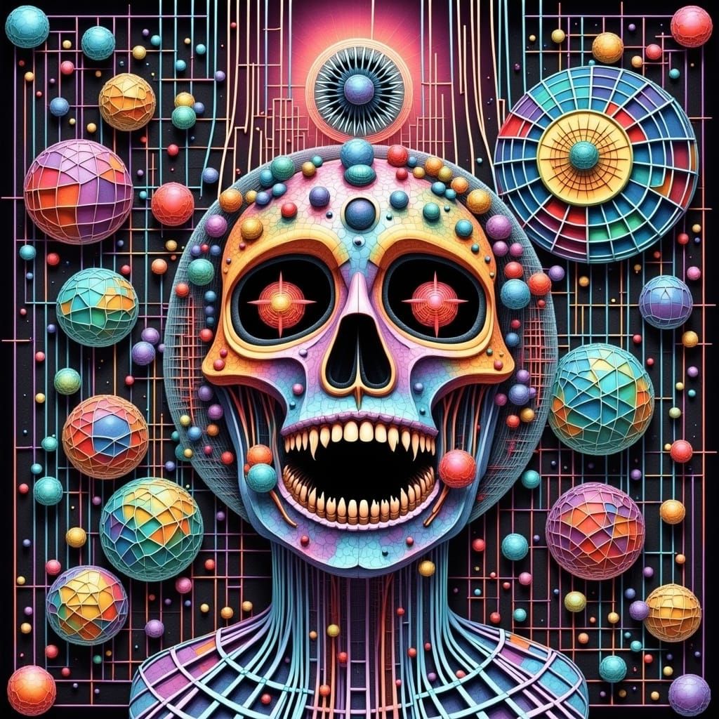 <lora:Novi:1.0> Chaos, geometrical