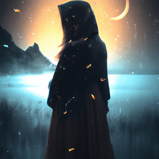 Dramatic Dance with Skeletons in Digital Matte Painting