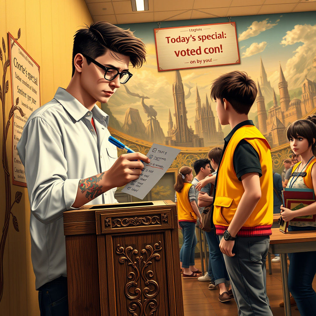 Student's Mysterious Ballot Choice Determines Cafeteria Spec...