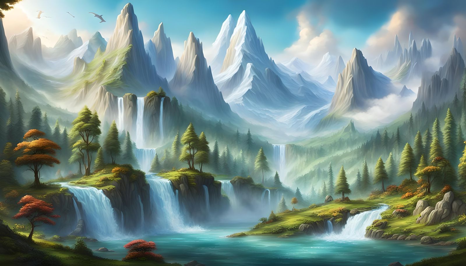 Mythical Waterfalls (Continued)