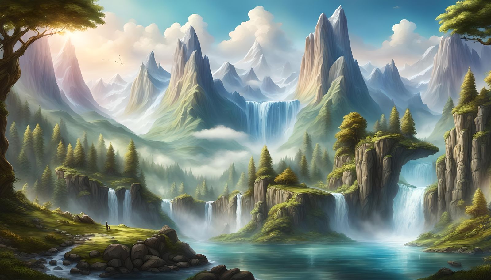 Mythical Waterfalls (Continued)