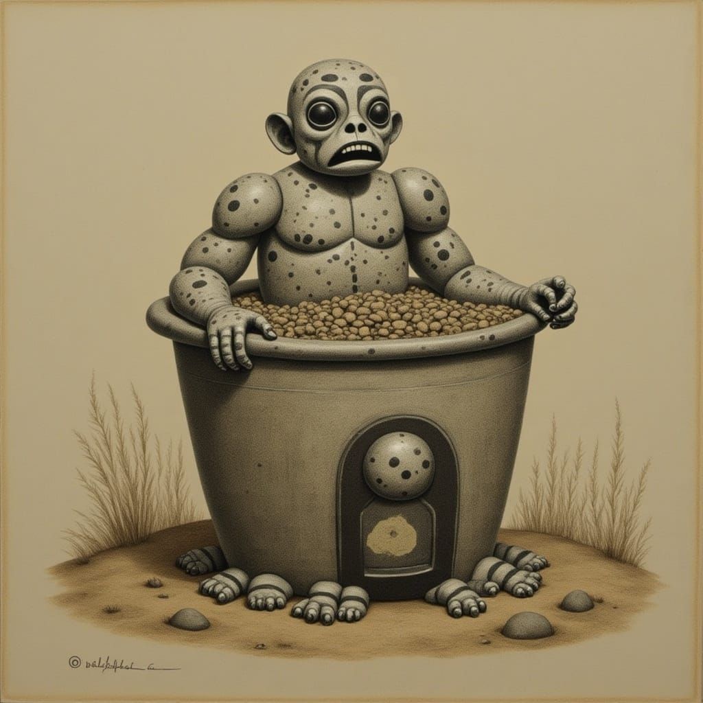 Surreal Dolls in Whimsical Settings