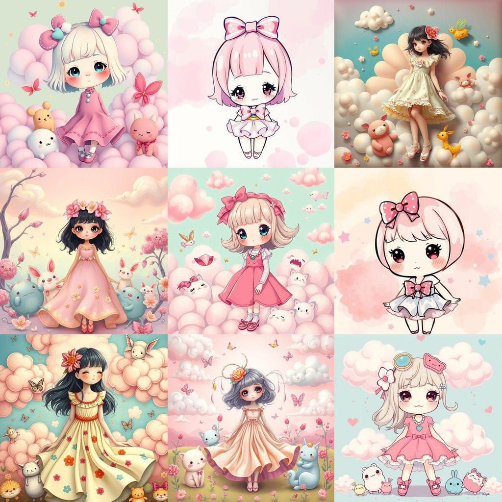 Unique Kawaii Art Image