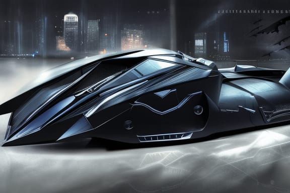 The Tumbler: 2005 Batmobile Concept Art