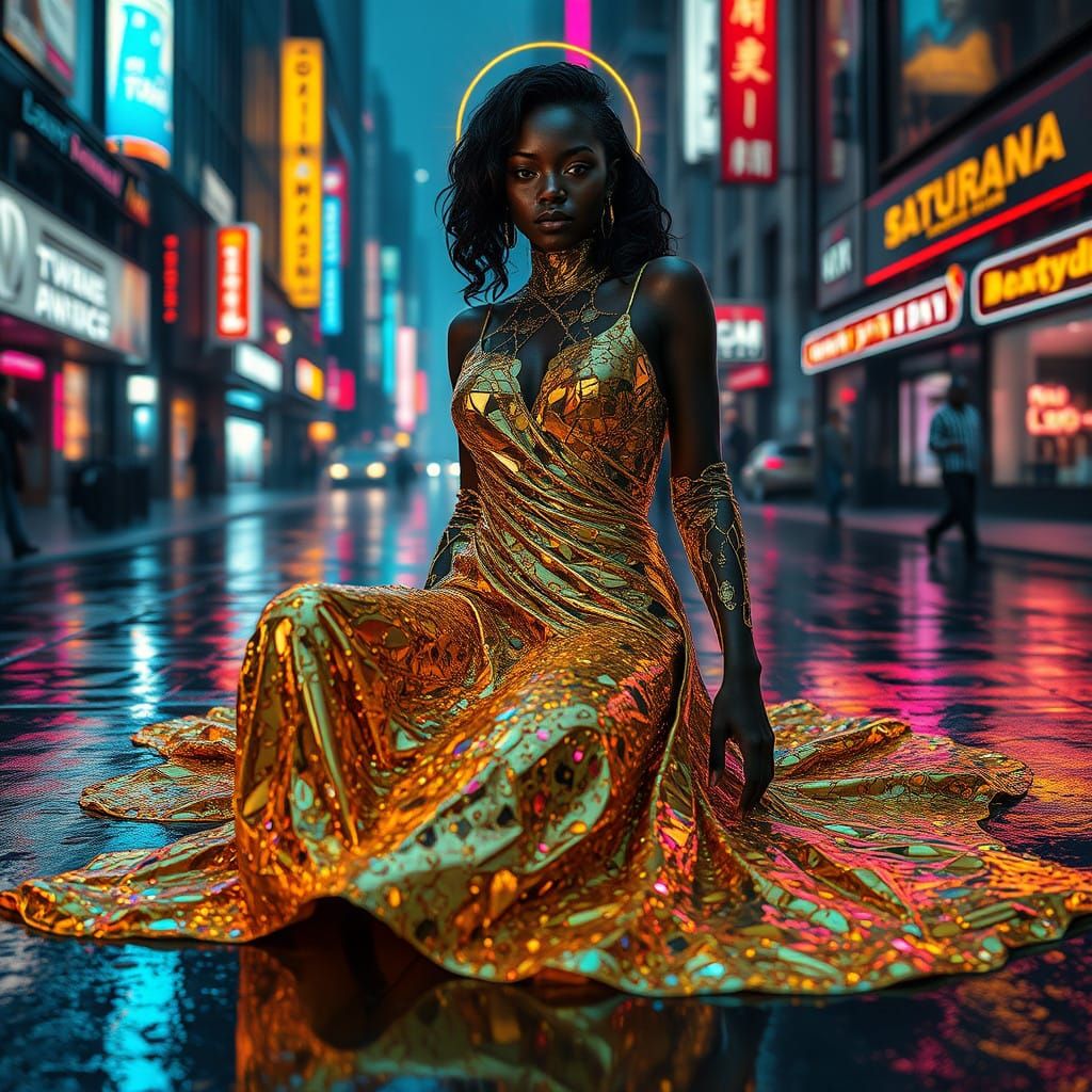 Cyberpunk Afrodite