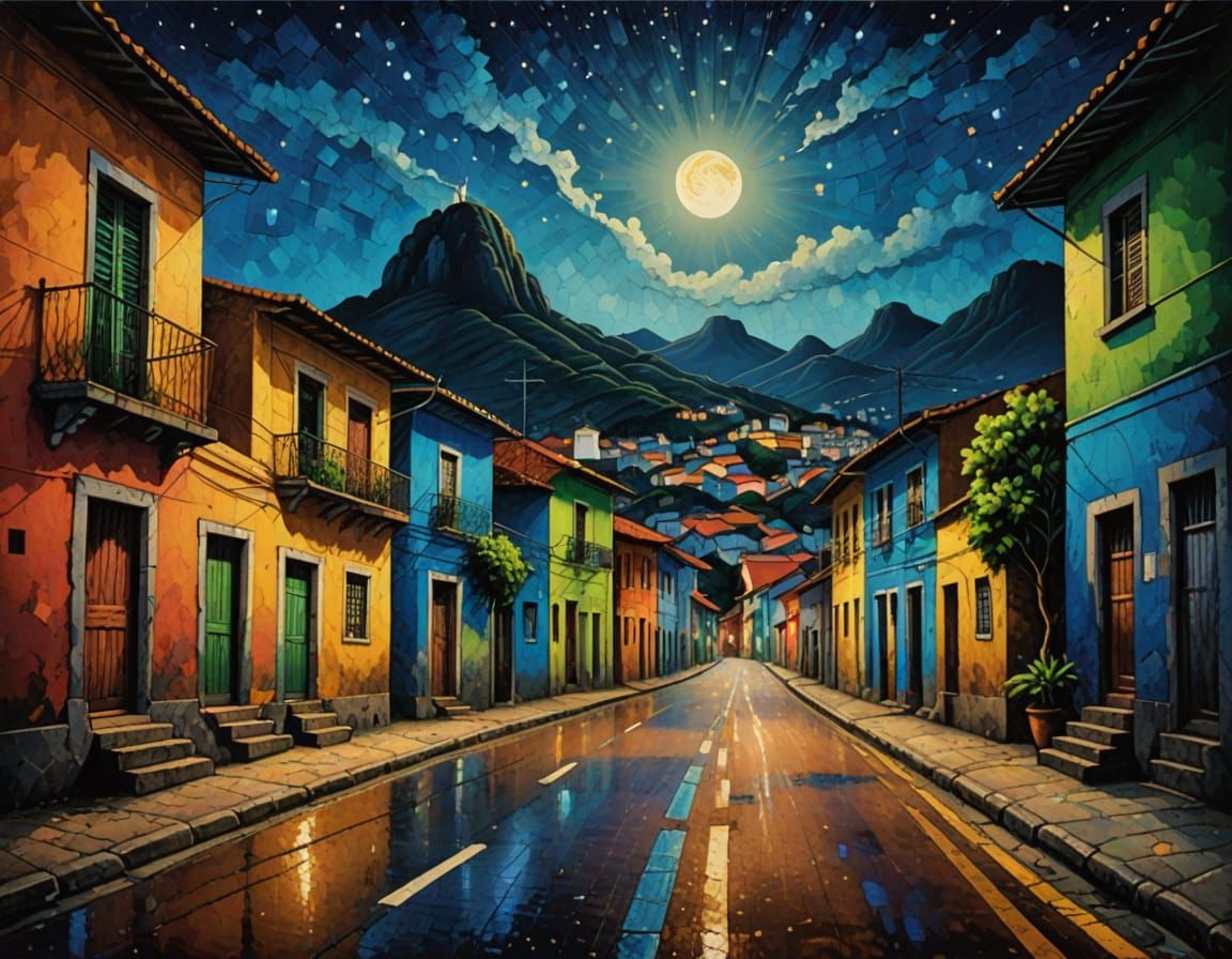 Street in Brazil, Rio de Janeiro