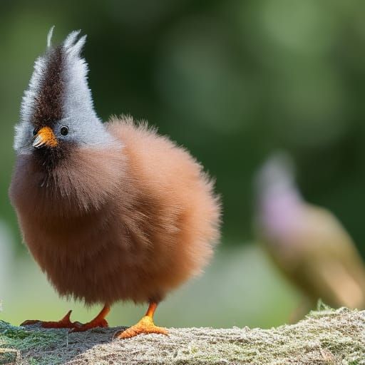 Fluffy Fuzzy Ornithorhynchus: An AI Generated Image